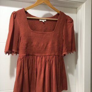 BOHME Peasant style top